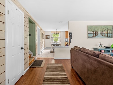 Entry into living room