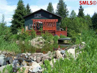 View of pond from deck