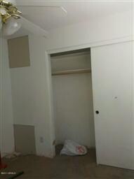 bedroom that needs tlc