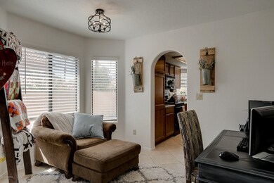 Dining area, used as office space