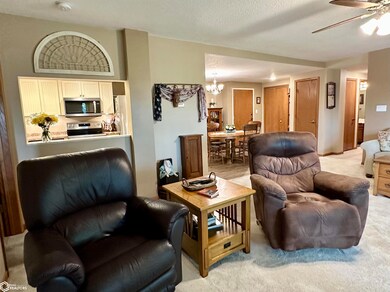 Living Room with pass through from Kitchen
