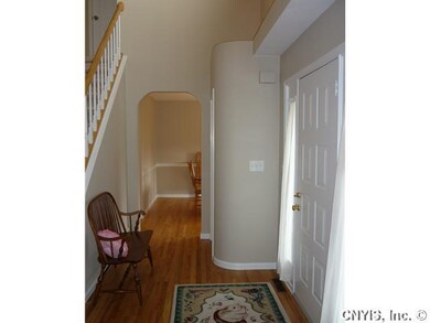 Foyer Impressive 2-Story Foyer with fresh paint an