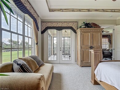 Bedroom featuring french doors, access to outside,