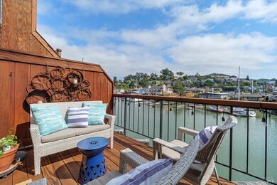 View from lower deck showing water views