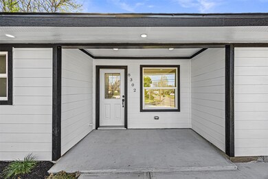 Recessed lighting all throughout exterior