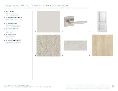 Designer appointed features