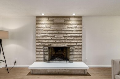 Cozy Wood Burning Fireplace