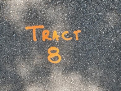 Marked on road