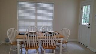 Eat In Kitchen with out to deck exit/entrance and double windows