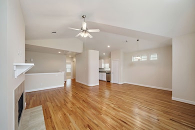 View of the living area in the second floor.