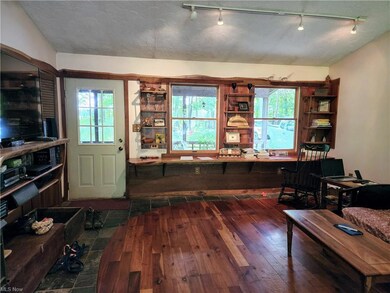 Beautiful Cherry Hardwood Floors in Living Room, D
