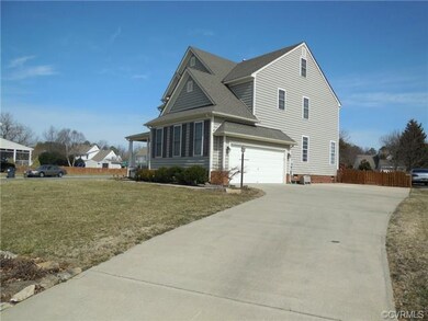Paved driveway