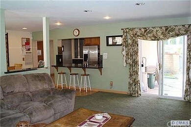 View leading to extra patio