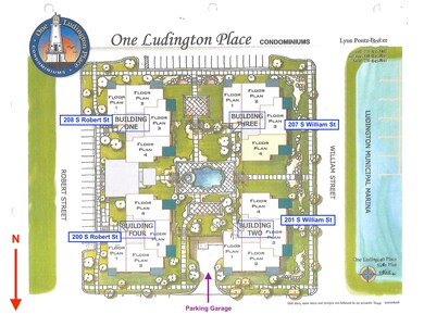 One Ludington Place - Building Map with