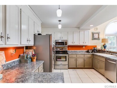 This beautiful kitchen features touches of traditi