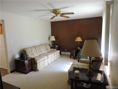 Living Room. Hardwood floors under all carpeting.