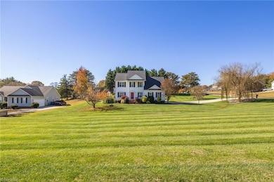 Front of house and front yard
