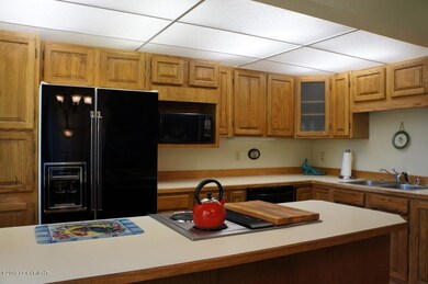 Kitchen With Downdraft Cook Top