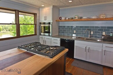 shiplap walls, tile, concrete counters, new applia