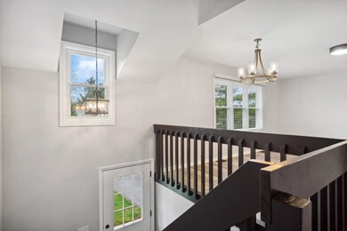 Entryway, and stairway