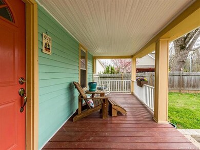 Enjoy the spacious front porch, perfect for relaxi