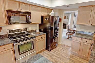 Clearfork kitchen stove and refrigerator