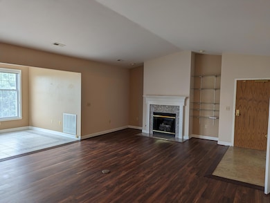 Living Room with Fireplace
