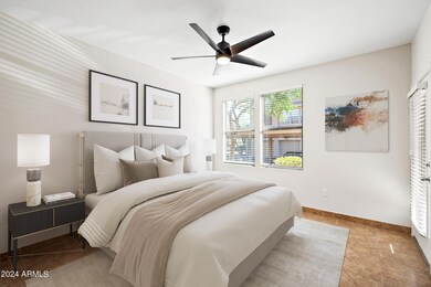 Virtually Staged Primary Bedroom