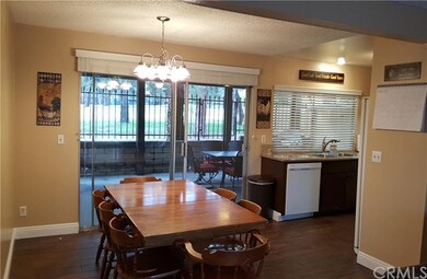 Spacious dining area