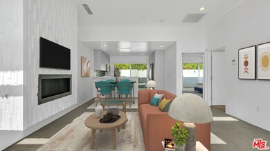 Living area Virtually staged