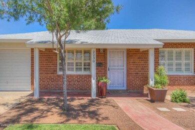 Red Brick/White Trim