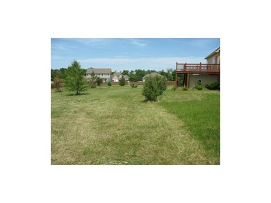Large fenced back yard.  Lot is 3/4 acre with newe