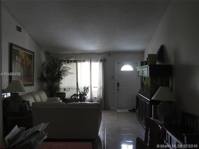 Front Living room with Vaulted ceilings / security
