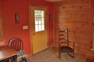 Cheerful mudroom