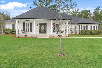 Striking home with 6.29 acres!