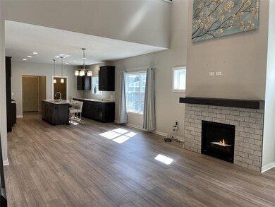 Open and warm living space