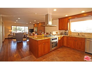Kitchen View into Family Room