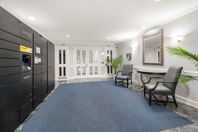 Cozy lobby area.