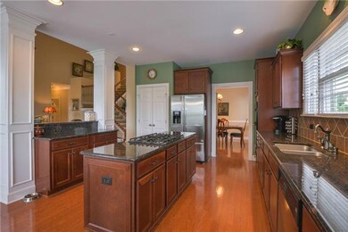 View of kitchen toward dining room