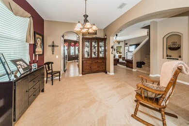 Lots of space in the formal dining room for all yo