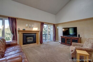 Living Area W/Deck Access