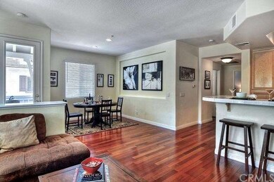 Open floorplan of living room, dining room and kit