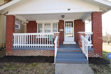 Large covered Porch