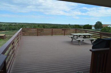 Large walk out deck!