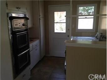 Kitchen  area  has room  for  indoor  laundry!
