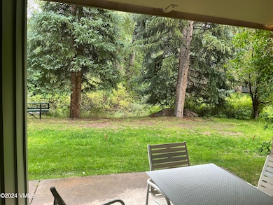 3112 patio overlooking sandstone creek