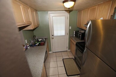 Updated kitchen with stainless steel appliances an