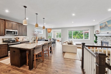 Wide open floor plan