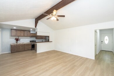 Open Concept Living-Dining Room.