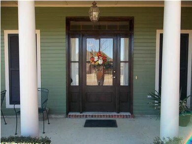 LOVELY FRONT PORCH WITH COLUMNS
